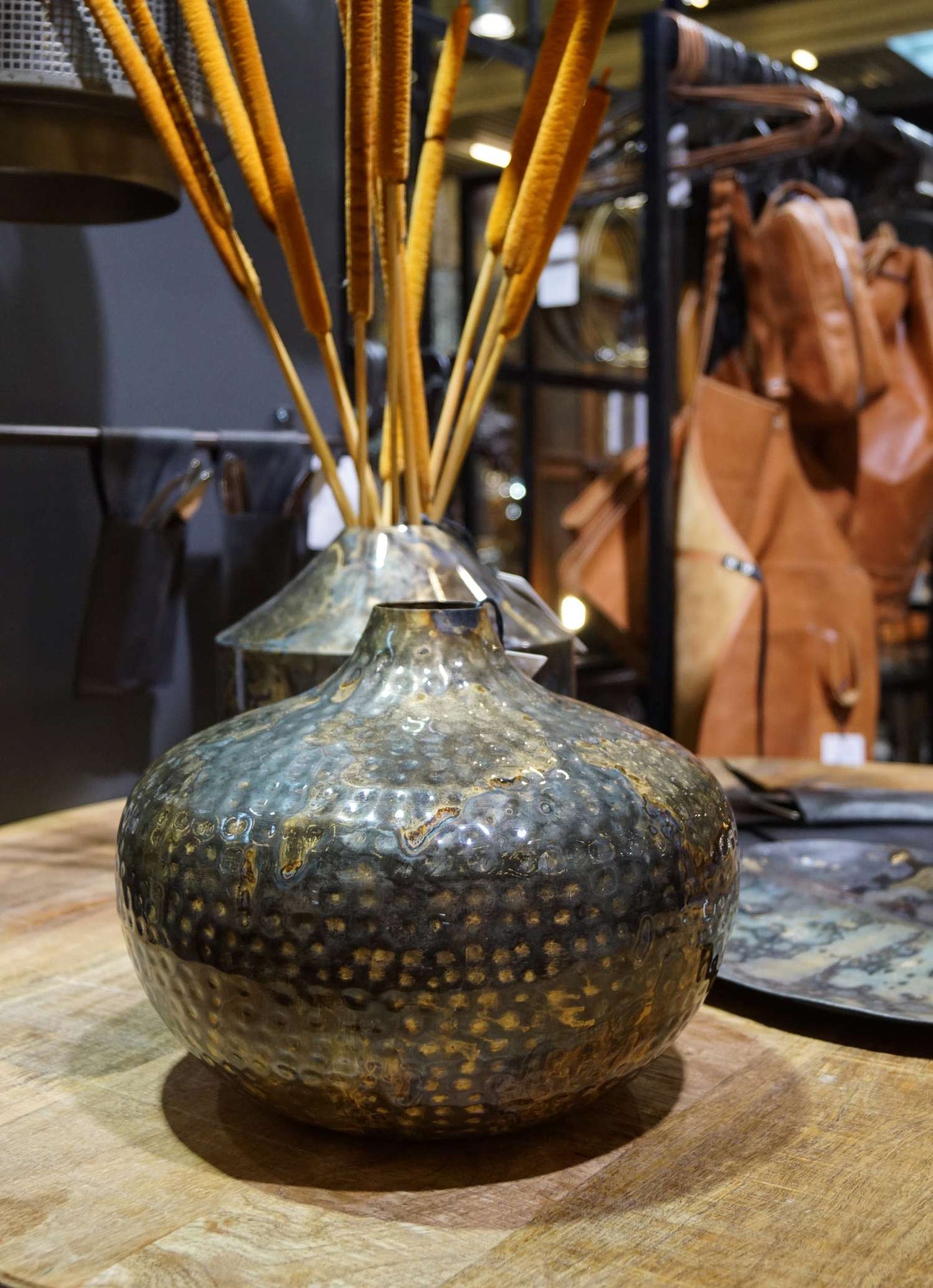 Boston rund buttet vase