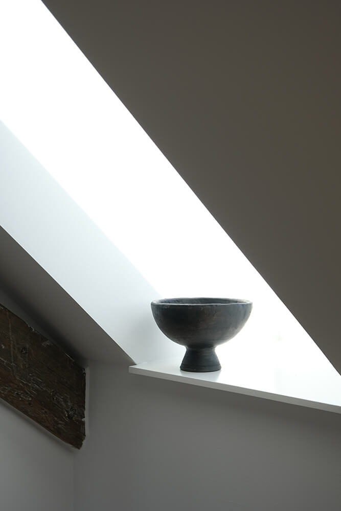 Thionville lerskål med fod