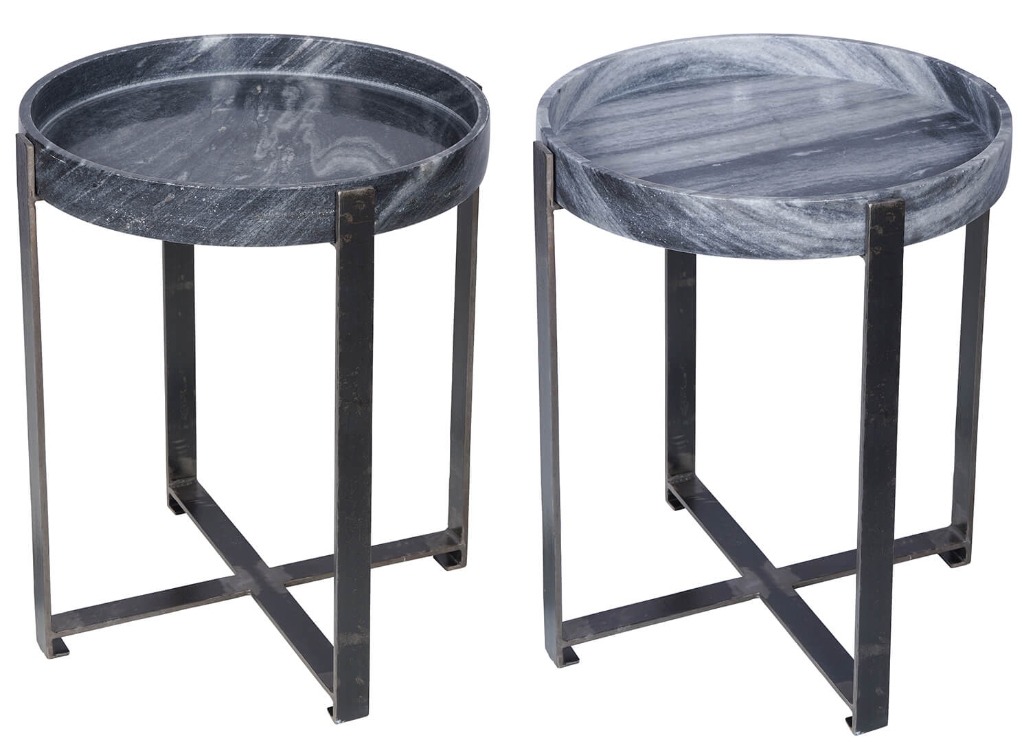 Harvard sidebord med marmorbakke