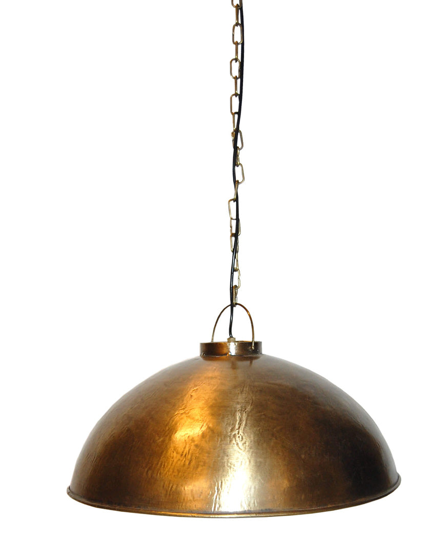 Thormann loftlampe - antikmessing