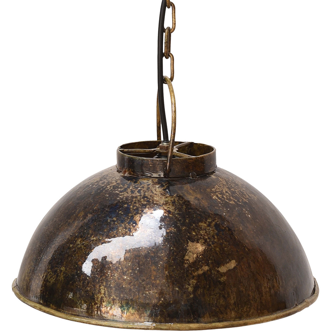 Thormann pendel small -  mørkeblå marmoreret