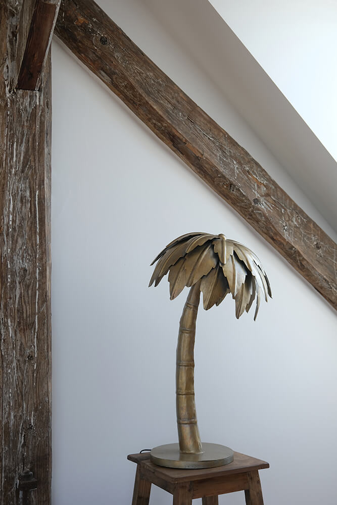 Palme bordlampe