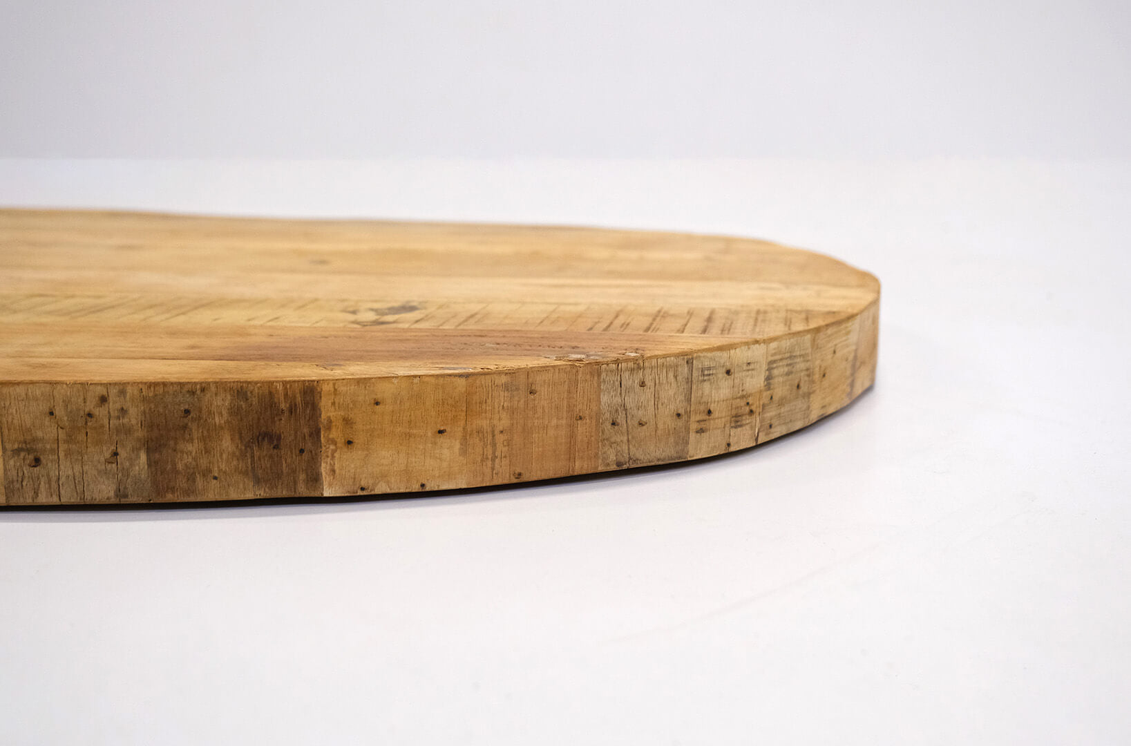 Strauss oval træbordplade