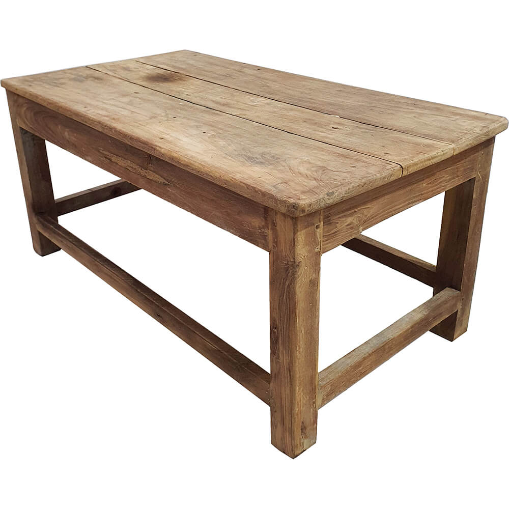 Gammelt træsofabord