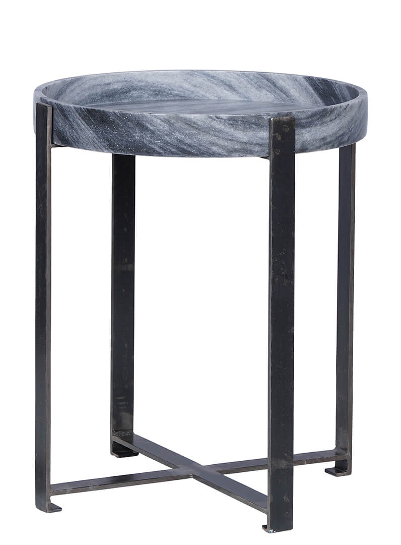 Harvard sidebord med marmorbakke