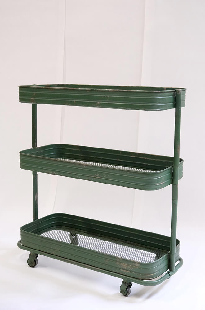 Vega rullebord - antikgrøn