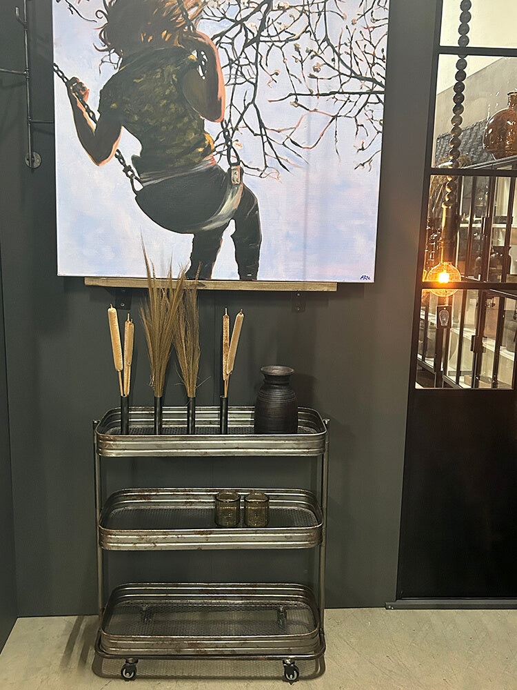 Vega rullebord - jern med klar lak