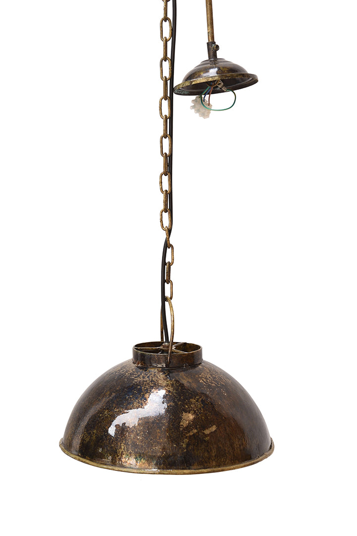 Thormann pendel small -  mørkeblå marmoreret