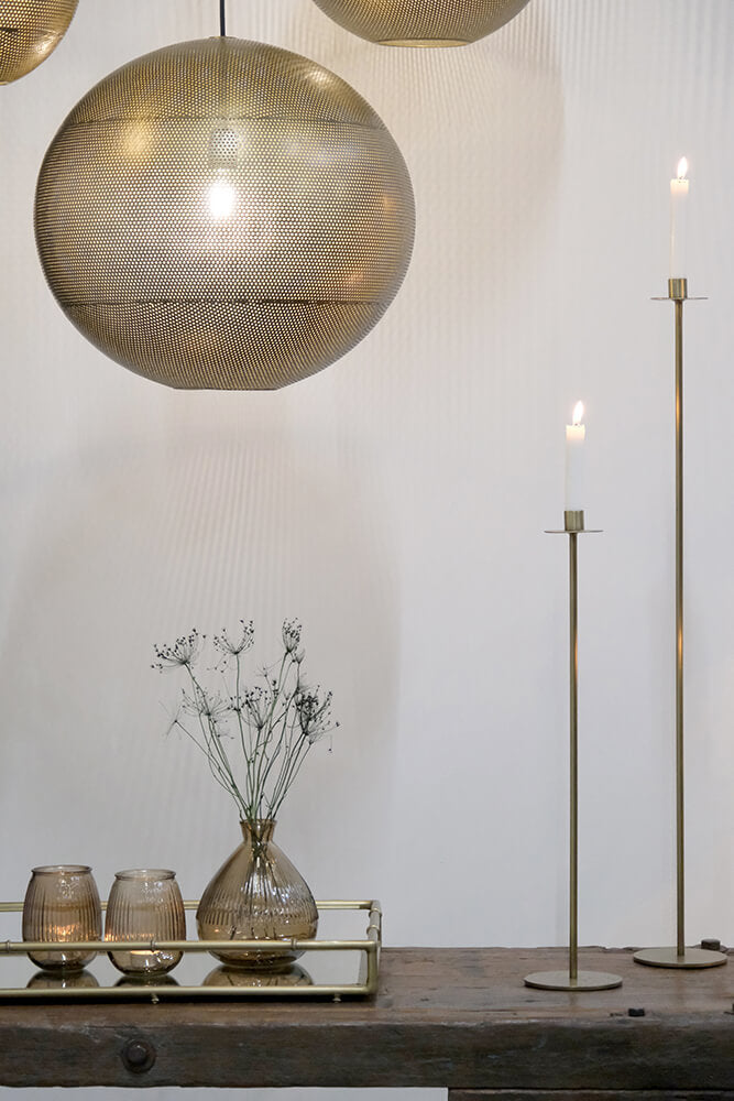 Moonlight loftlampe mat messing - L