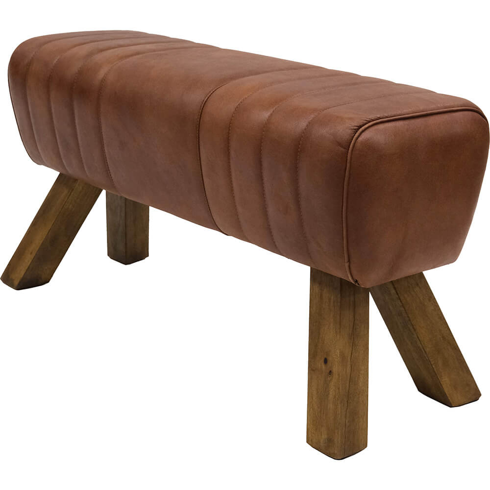 Wilma lang buk i quiltet læder