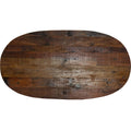 Amadeus oval træbordplade